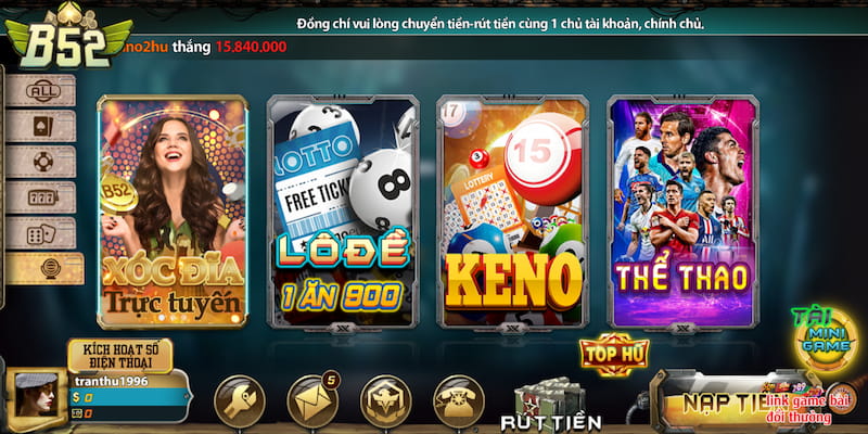 Vì sao Lô đề siêu tốc B52club là điểm đến hàng đầu hiện nay?