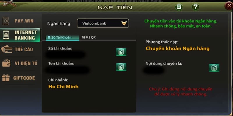 Nạp tiền B52club Một Số Lưu Ý Khi Nạp tiền B52club Giúp Bạn Không Gặp Rủi Ro